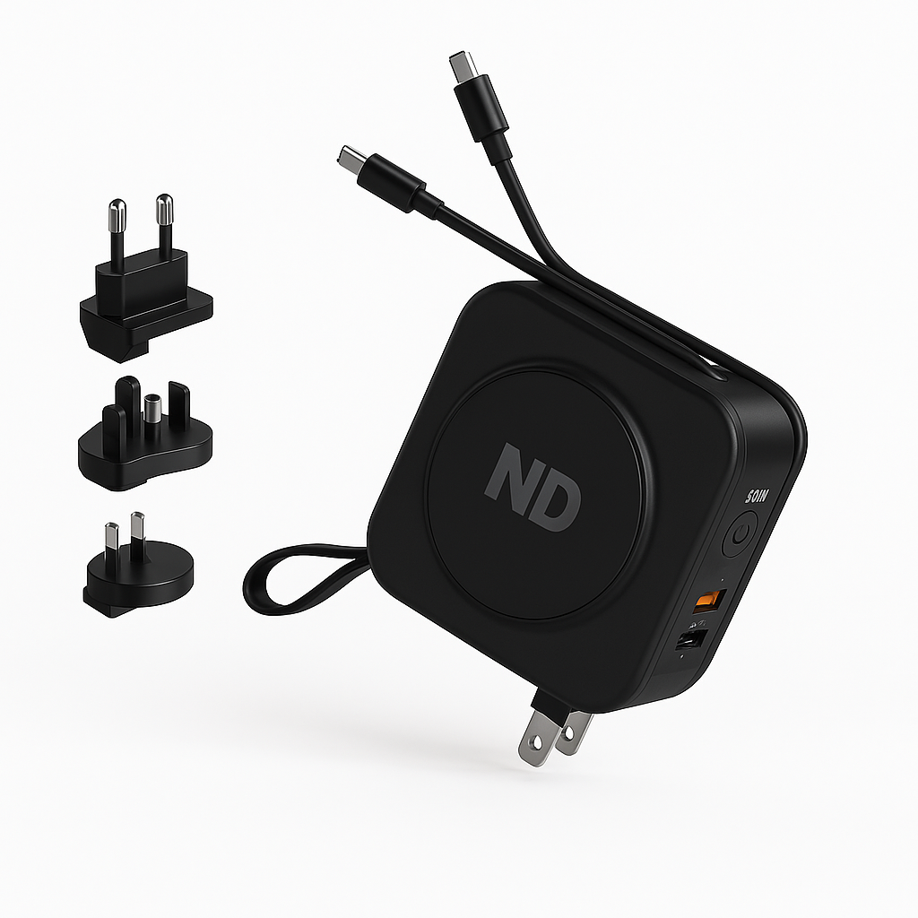 5-in-1 Travel Power Bank