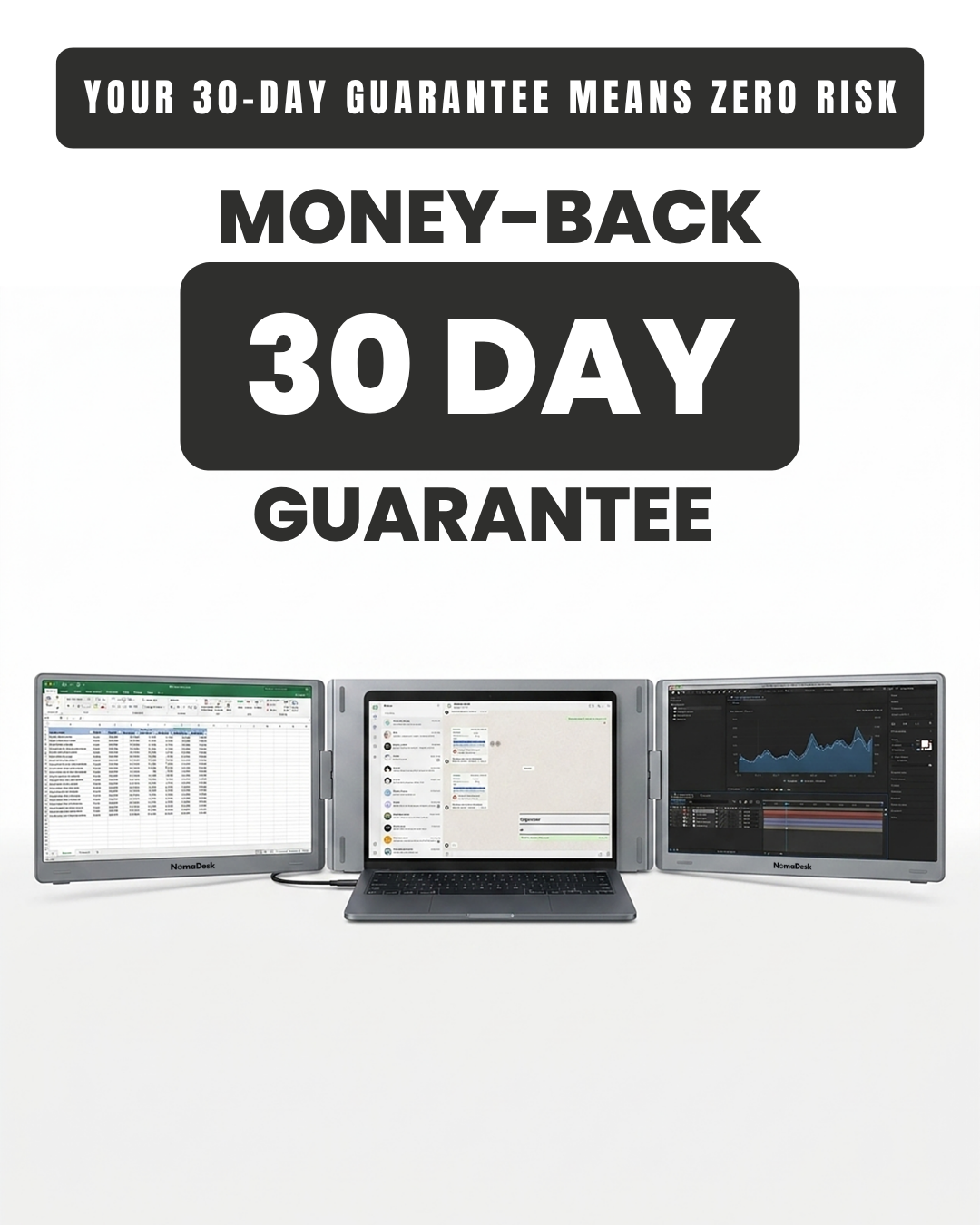 Your 30-day guarantee means zero risk.