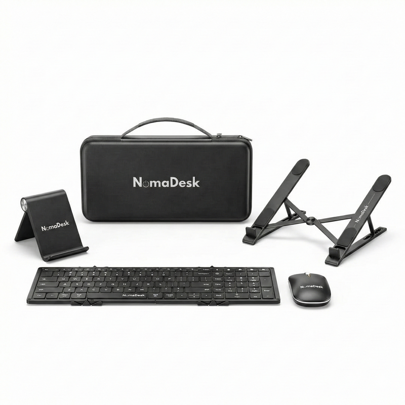 DeskMate Pro - Our best-selling all-in-one portable workstation.