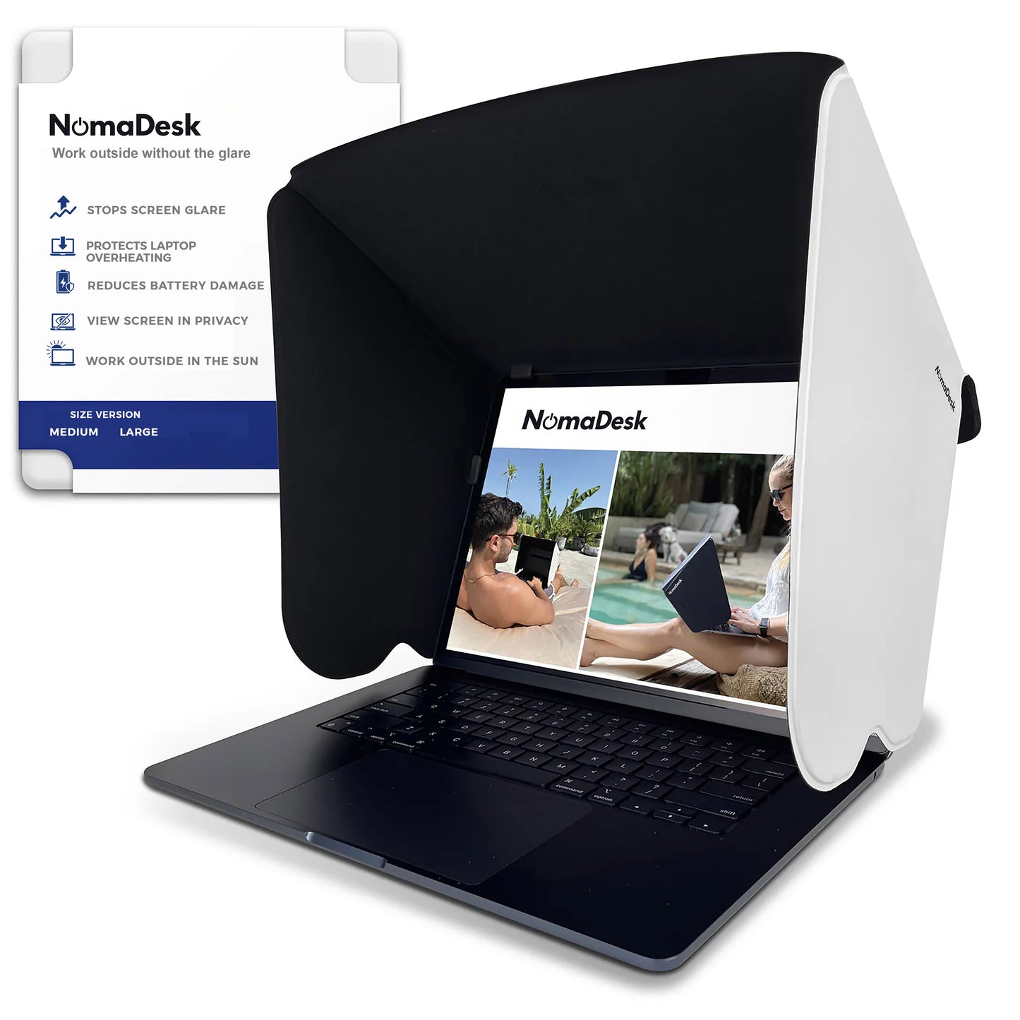 NomaDesk Laptop Shade